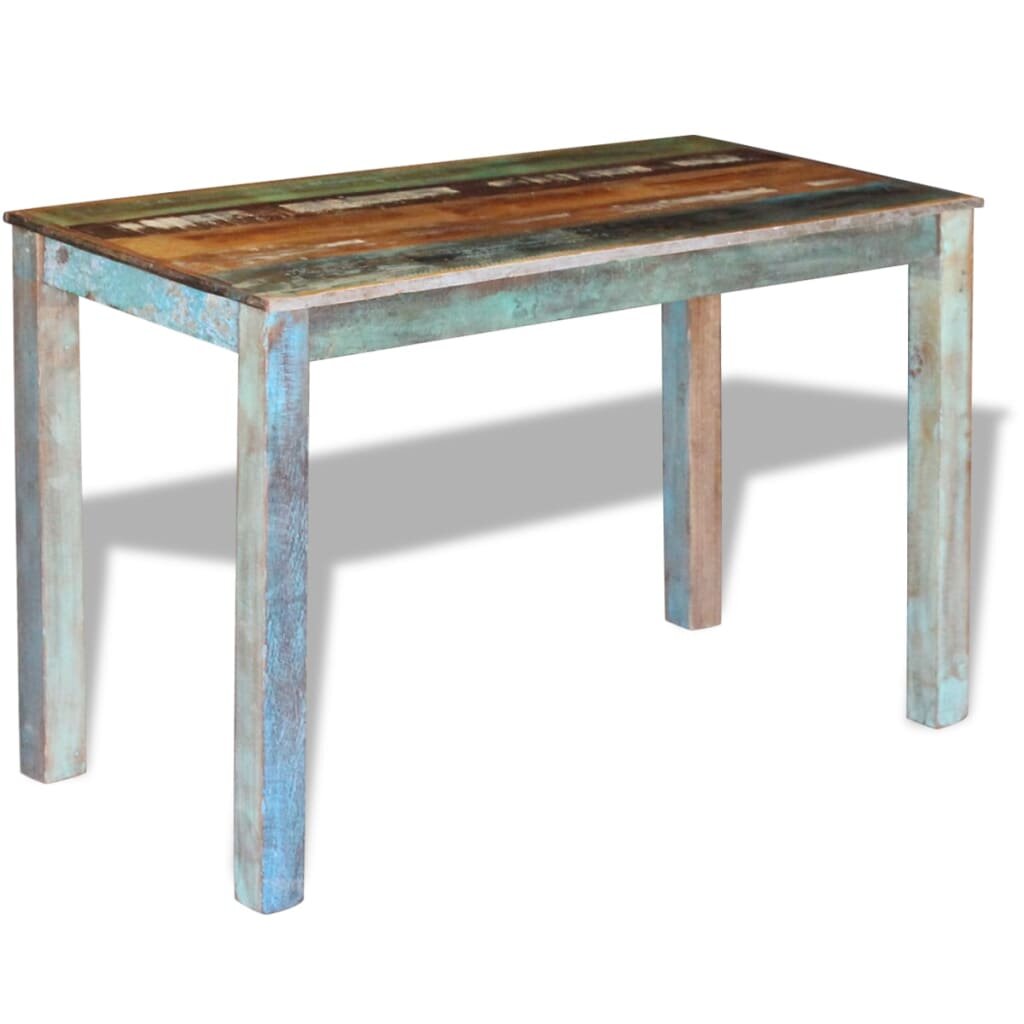 Image of Dining Table Solid Reclaimed Wood 453"x236"x30"