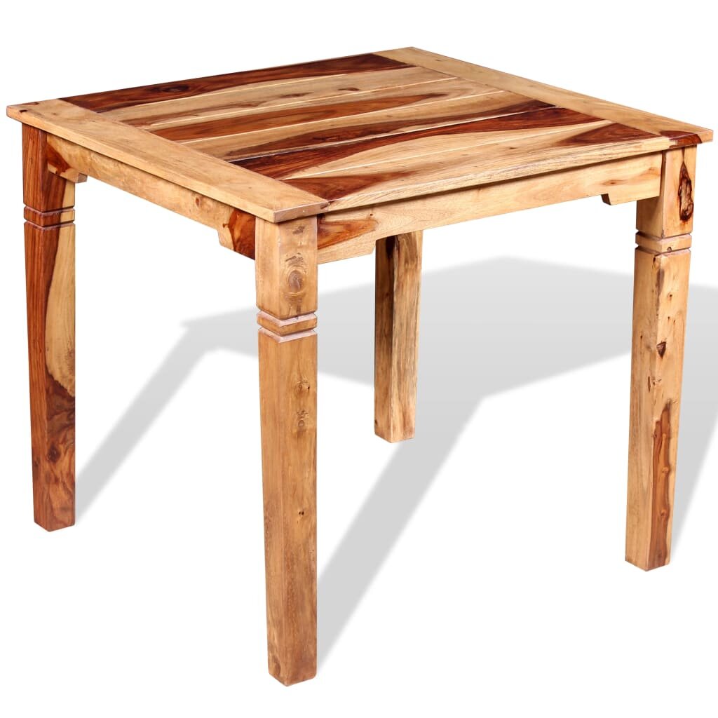 Image of Dining Table Solid Sheesham Wood 323"x315"x30"