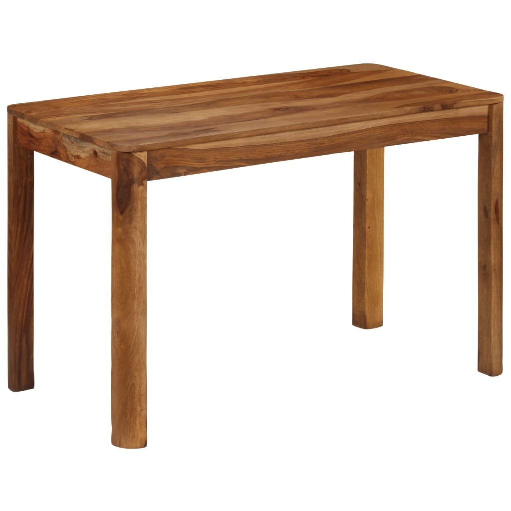 Image of Dining table 120x60x76 cm solid sheesham wood