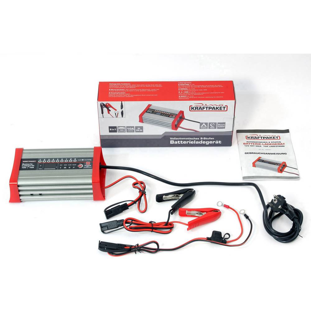 Image of Dino KRAFTPAKET 136321 Automatic charger 12 V 10 A