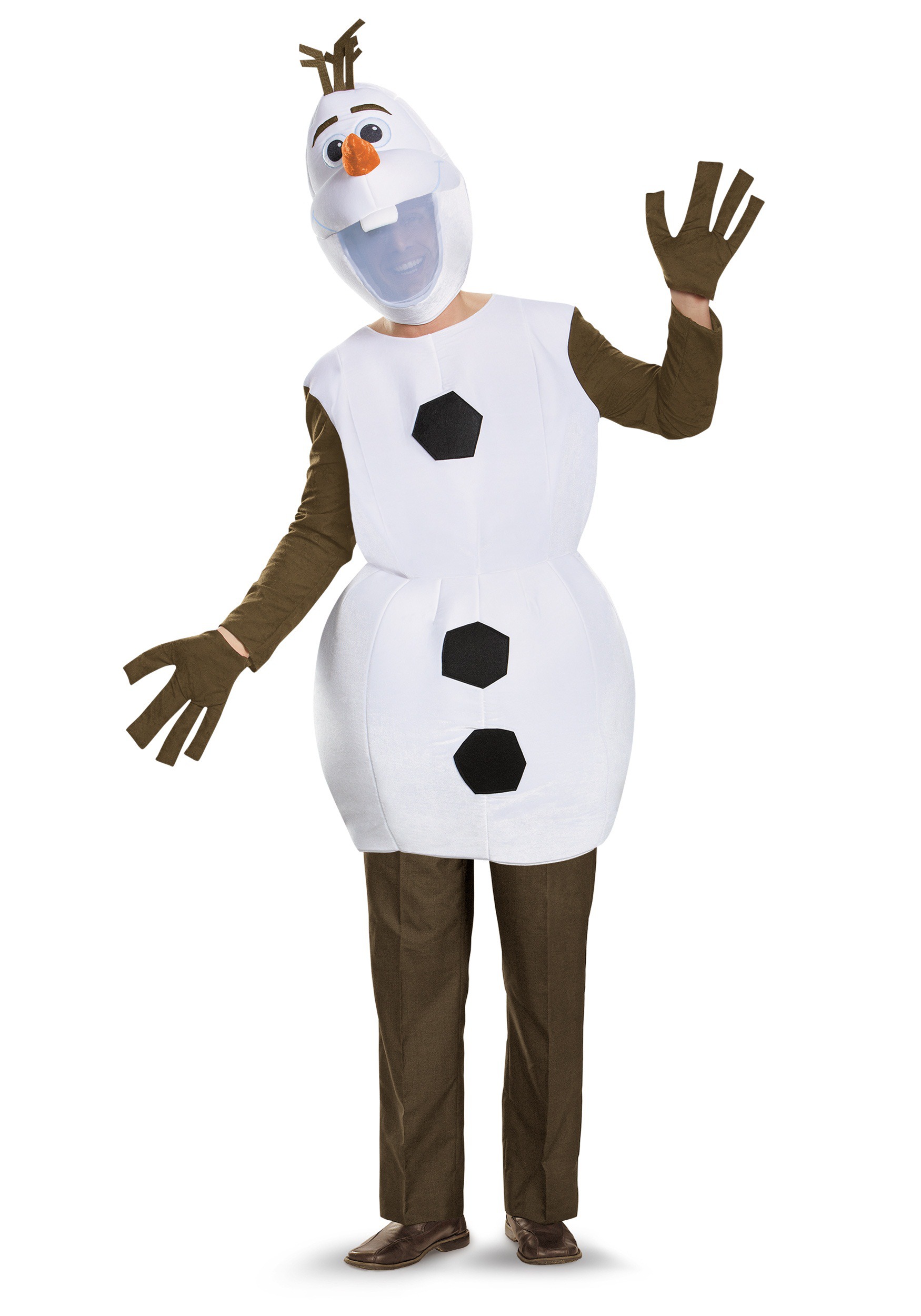 Image of Disguise Frozen Olaf Plus Size Adult Costume