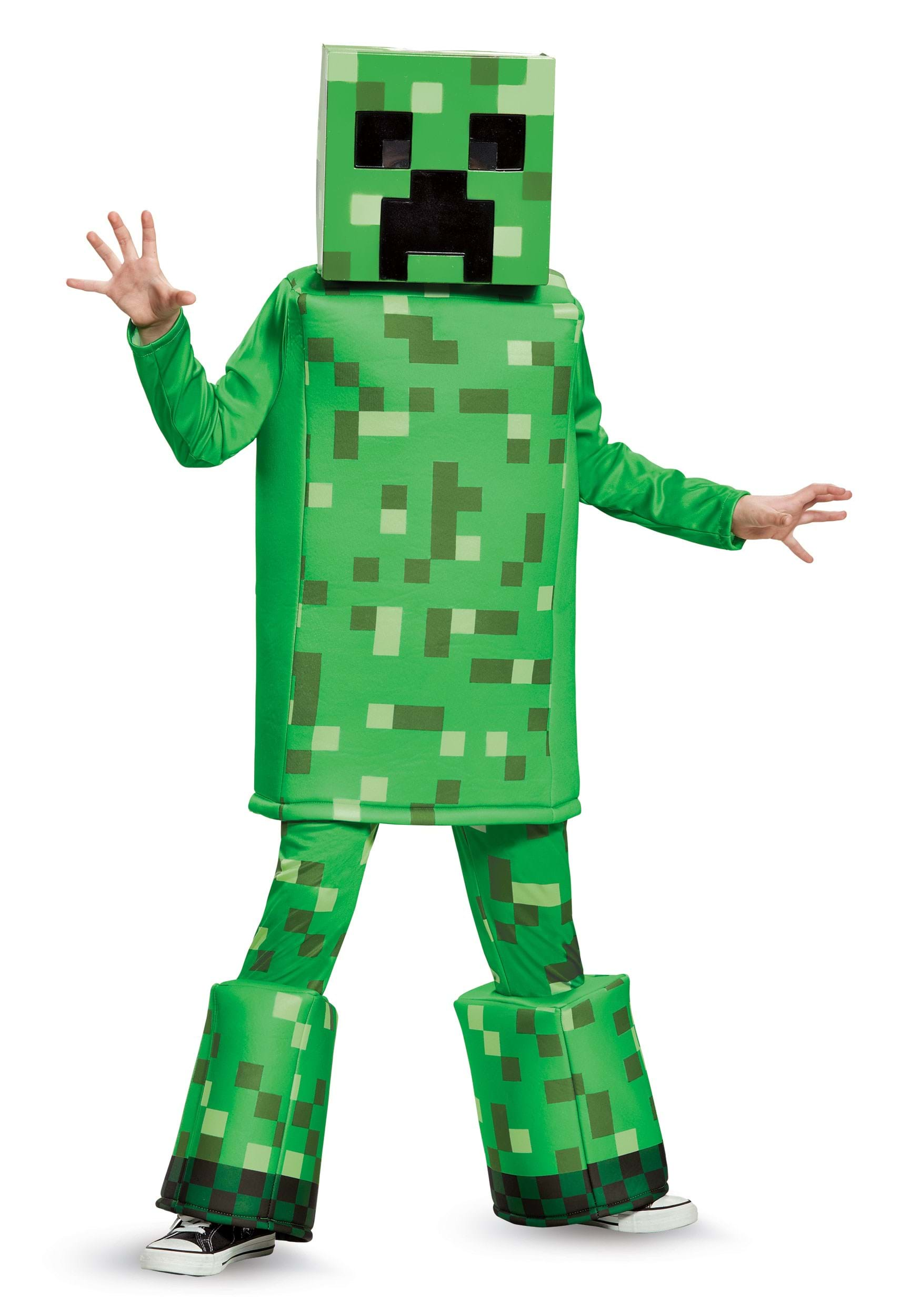 Image of Disguise Minecraft Creeper Prestige Costume for Boys | Minecraft Costumes