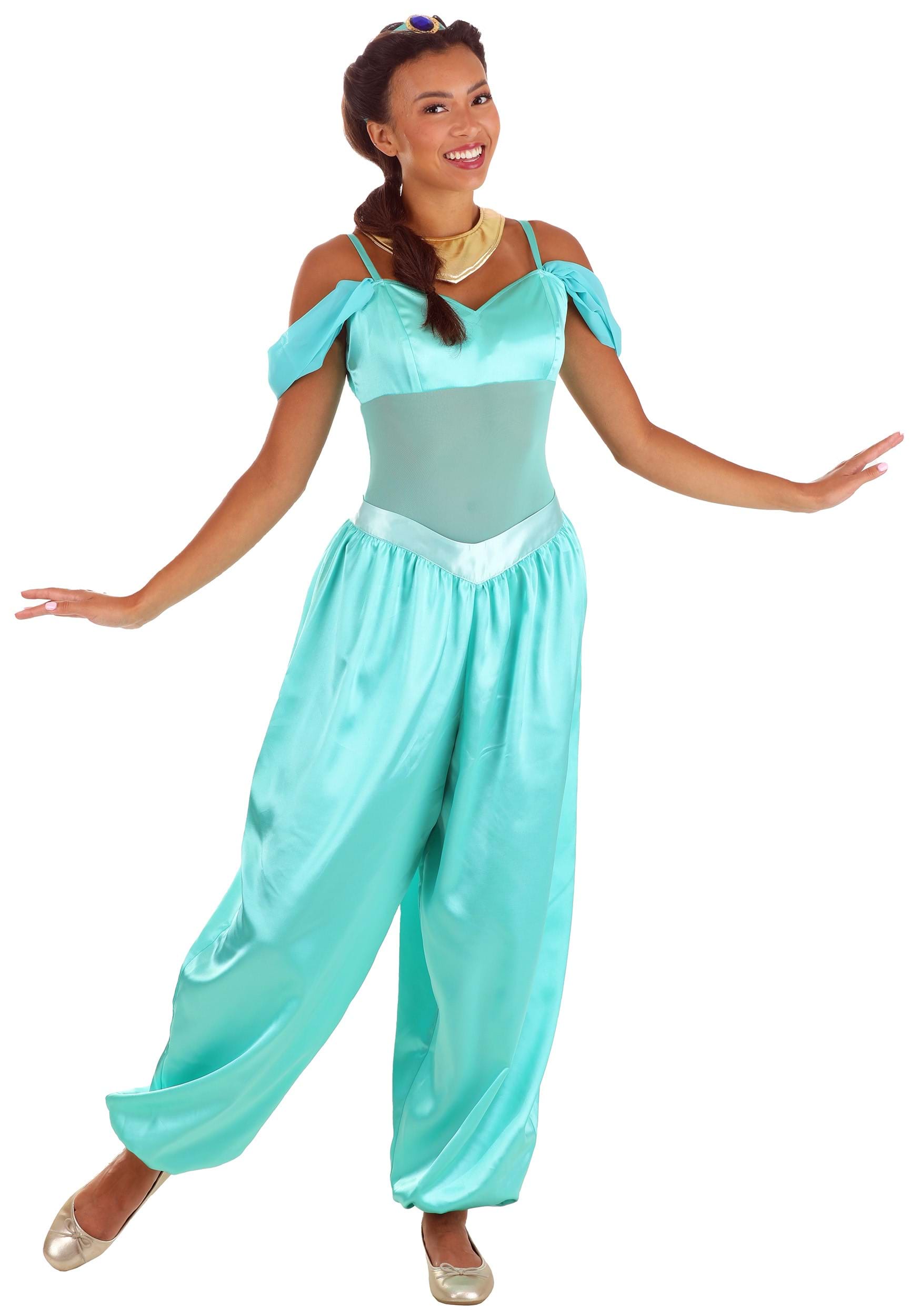 Image of Disney Aladdin Women's Jasmine Costume ID FUN4698AD-M