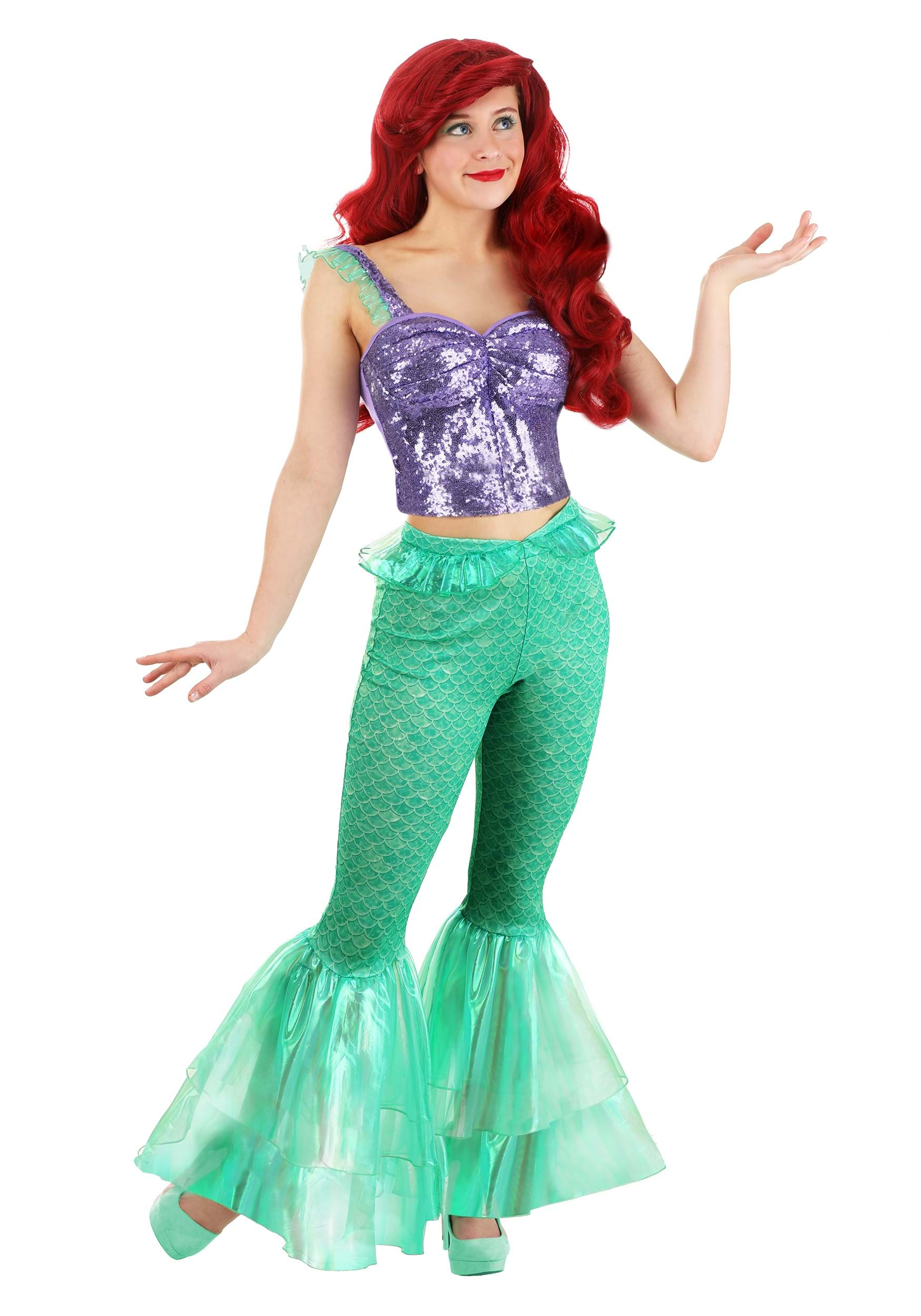 Image of Disney Ariel Costume Outfit for Women | Disney Costumes ID FUN4885AD-L