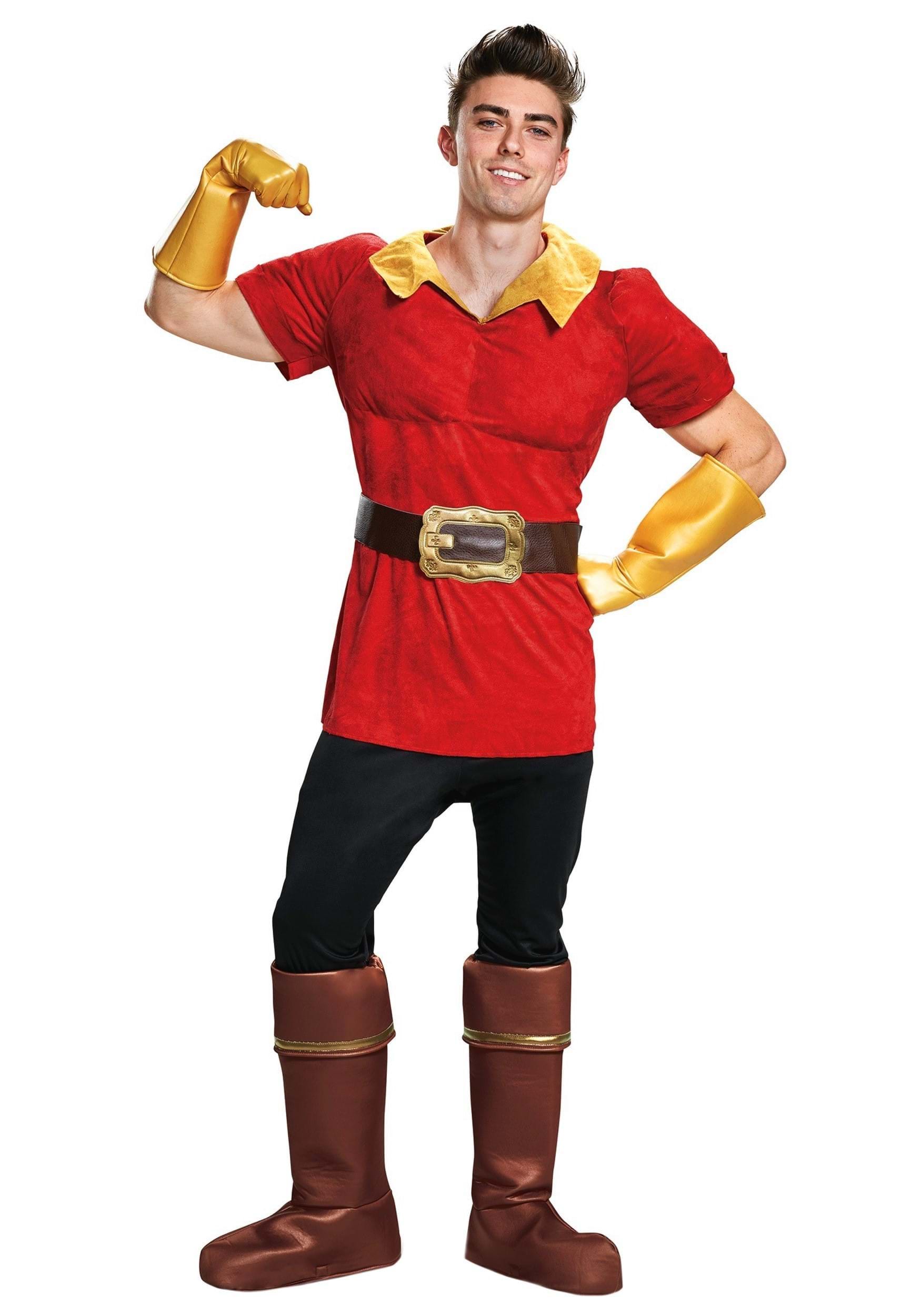 Image of Disney Beauty and the Beast Gaston Costume for Men ID DI79933-3X