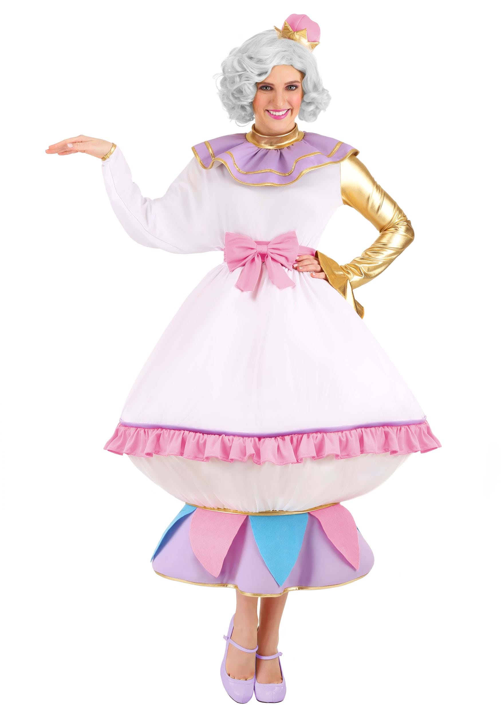 Image of Disney Beauty and the Beast Mrs Potts Costume for Women ID FUN1384AD-M