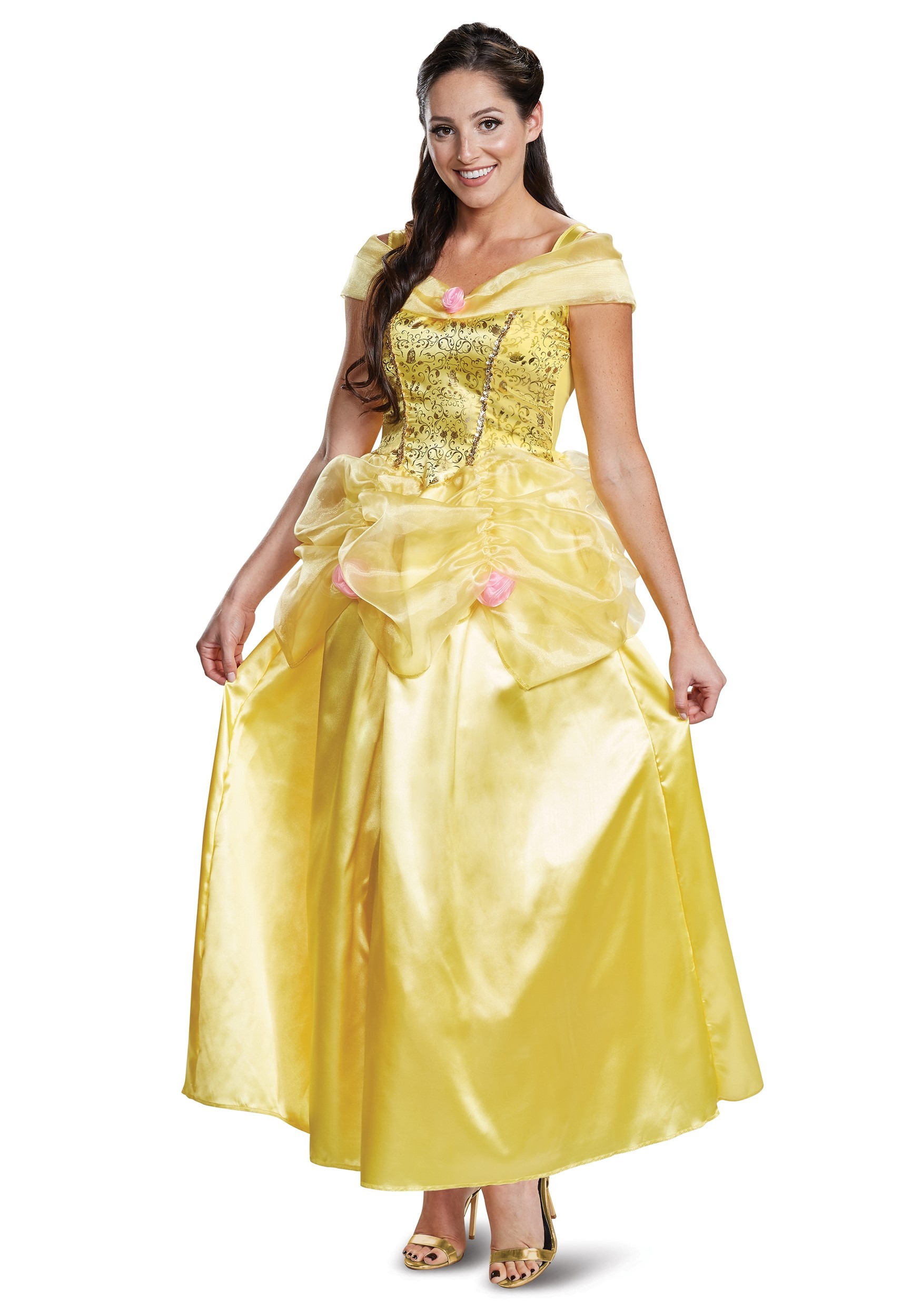 Image of Disney Belle Dress | The Beast Deluxe Classic Belle Costume ID DI67282-L