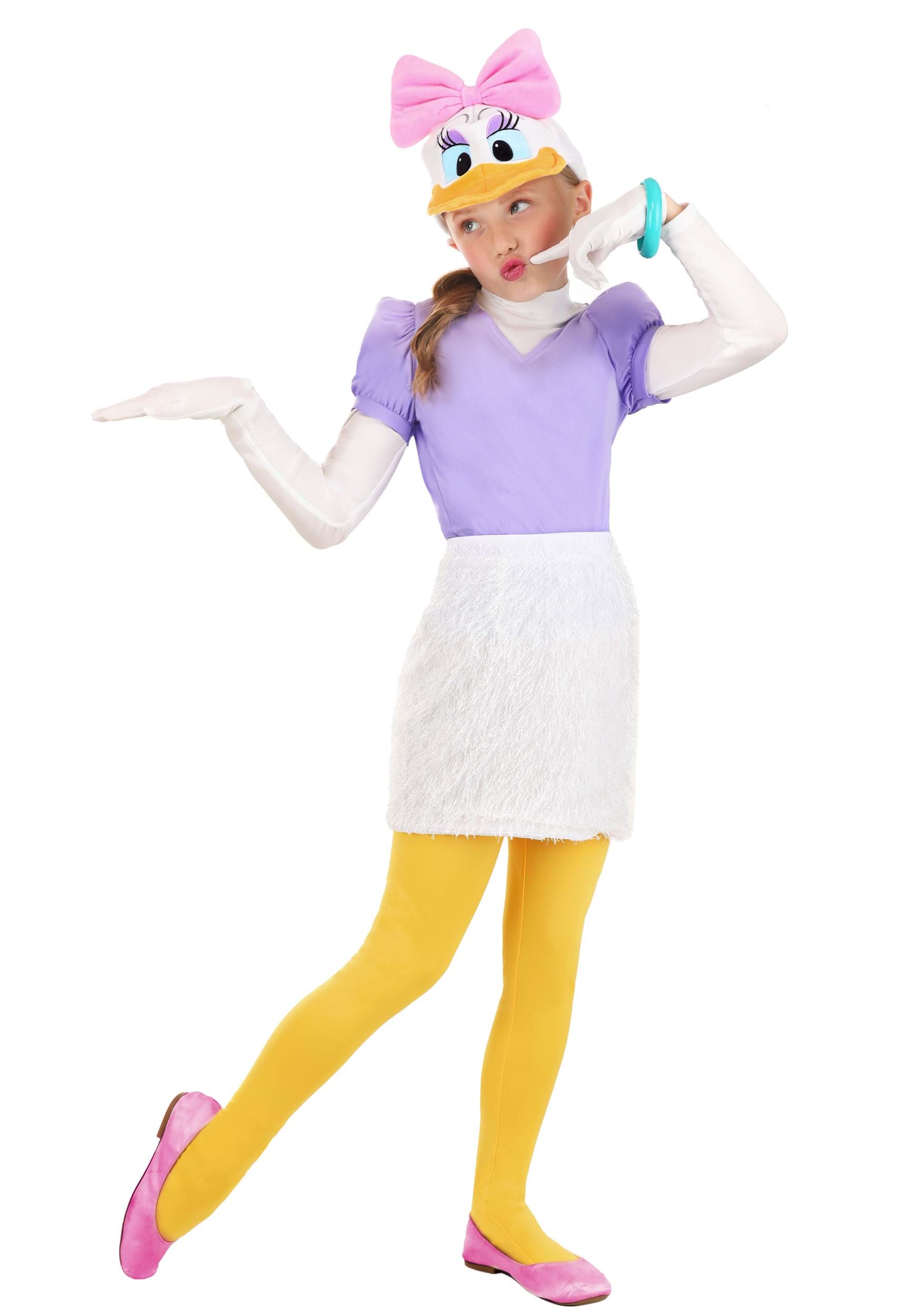 Image of Disney Kid's Daisy Duck Costume ID FUN3396CH-L
