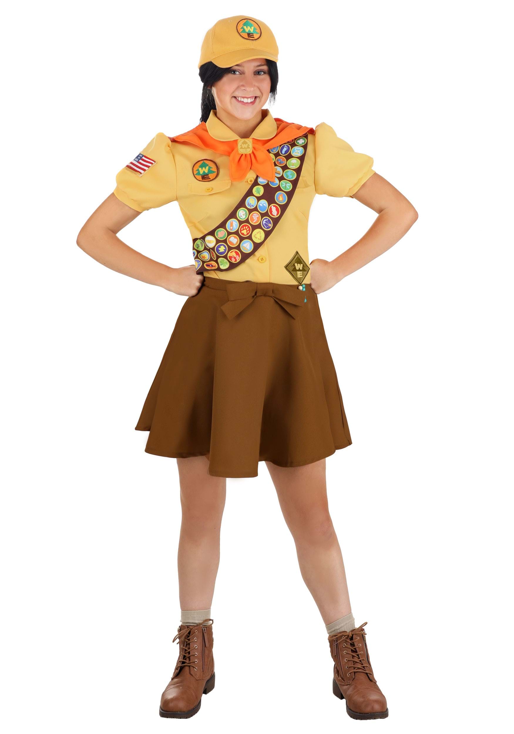 Image of Disney and Pixar Women's Wilderness Explorer UP Costume | Adult Disney Costumes ID FUN4947AD-XL