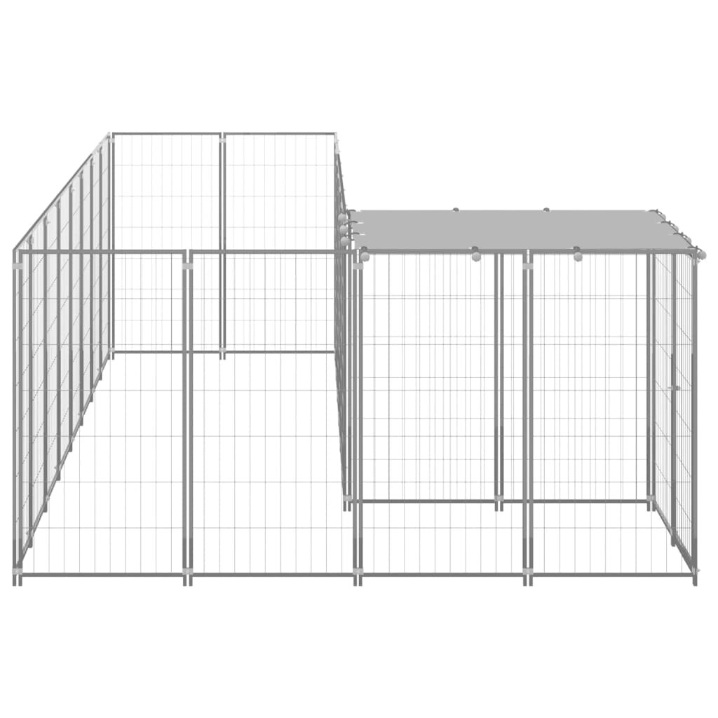 Image of Dog Kennel Silver 651 ft² Steel