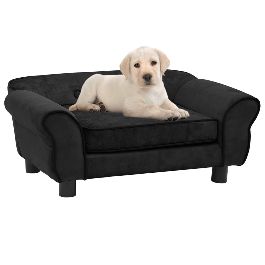 Image of Dog Sofa Black 283"x177"x118" Plush