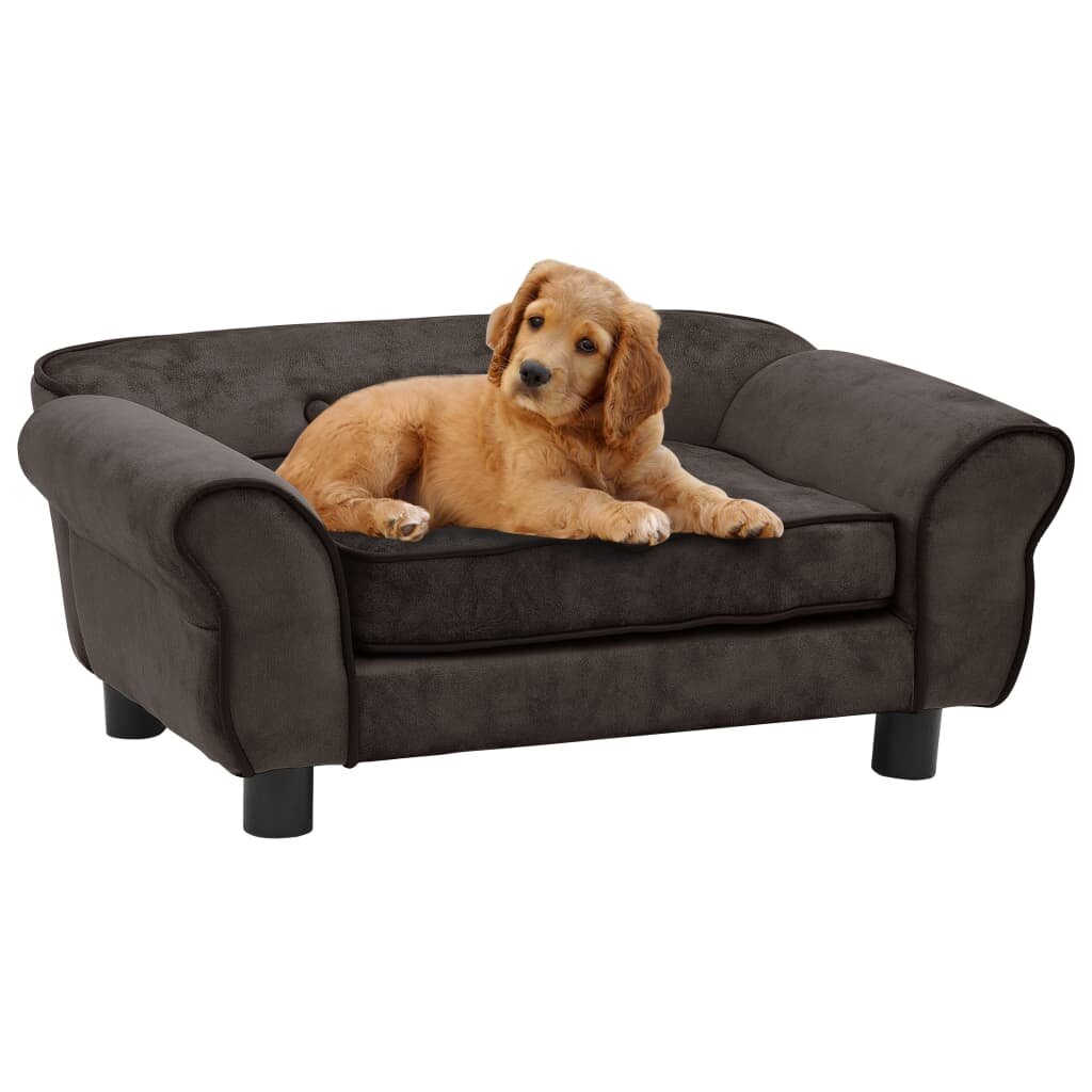 Image of Dog Sofa Brown 283"x177"x118" Plush