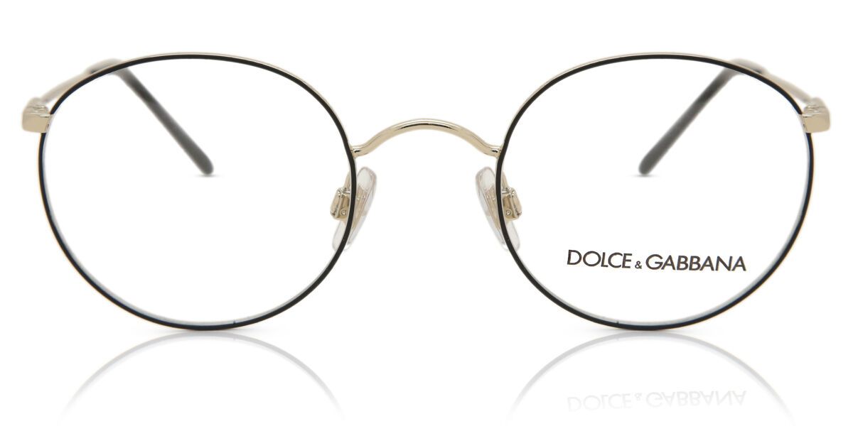 Image of Dolce & Gabbana DG1290 1305 50 Svarta Glasögon (Endast Båge) Män SEK