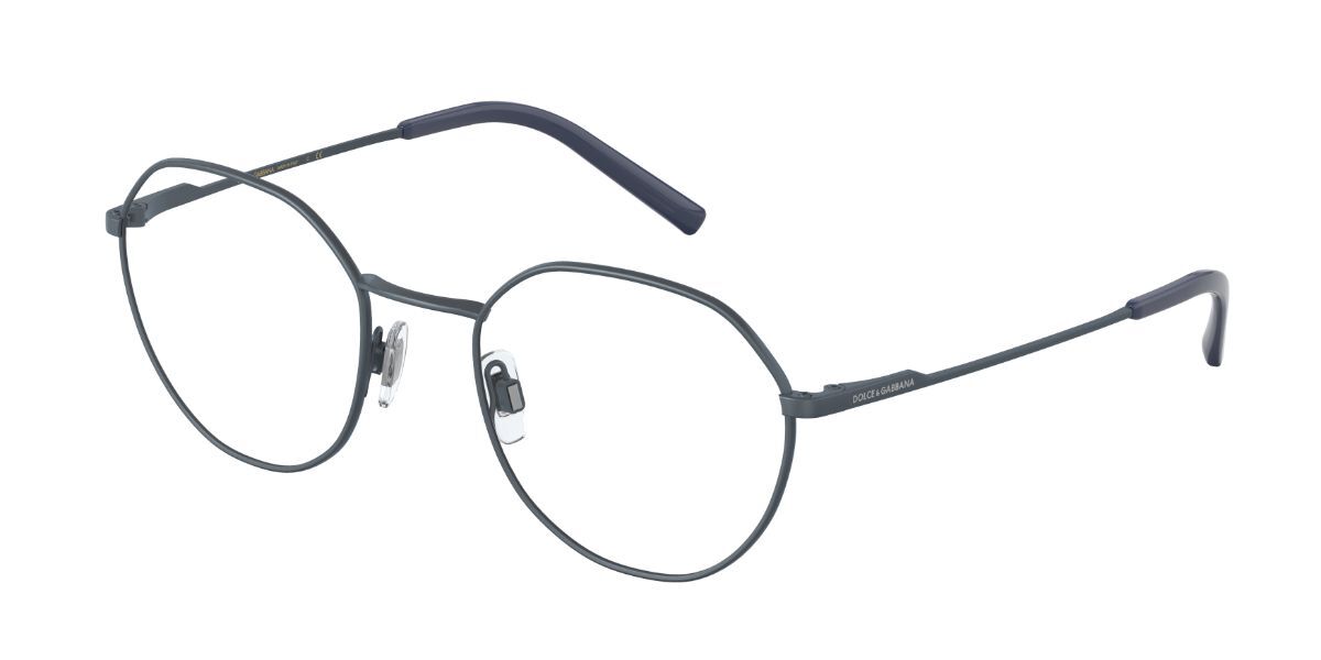 Image of Dolce & Gabbana DG1324 1358 50 Niebieskie Męskie Okulary Korekcyjne PL