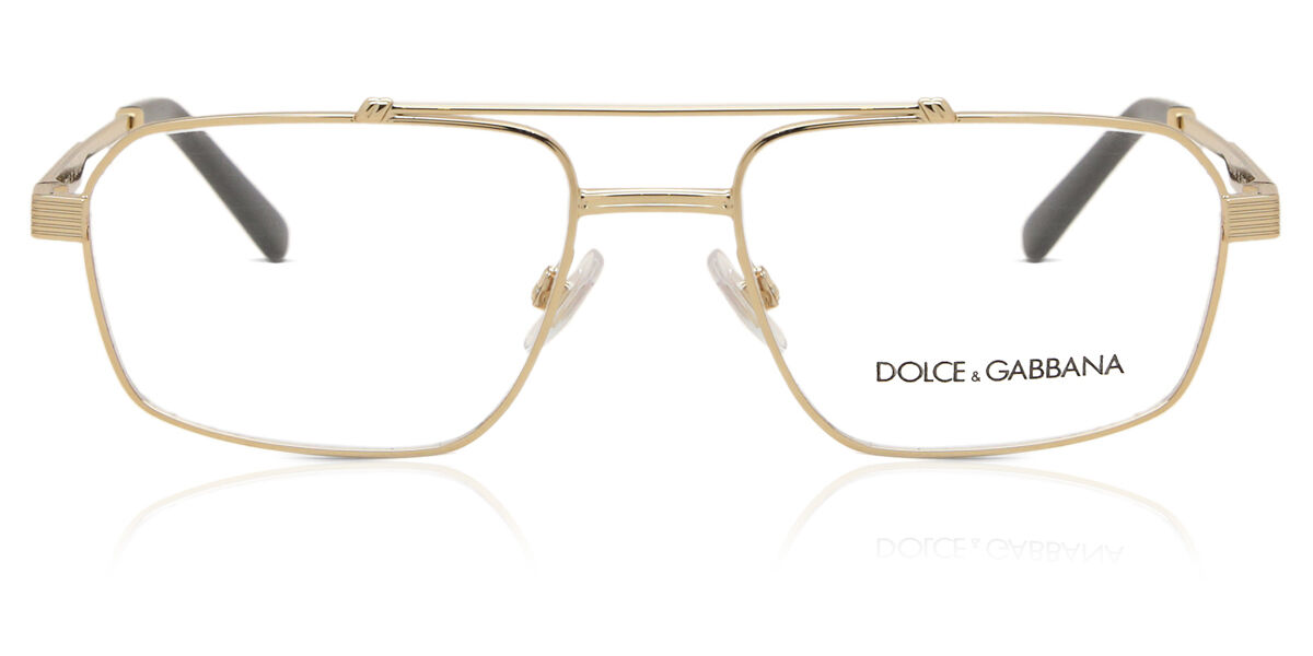 Image of Dolce & Gabbana DG1345 02 Óculos de Grau Dourados Masculino BRLPT