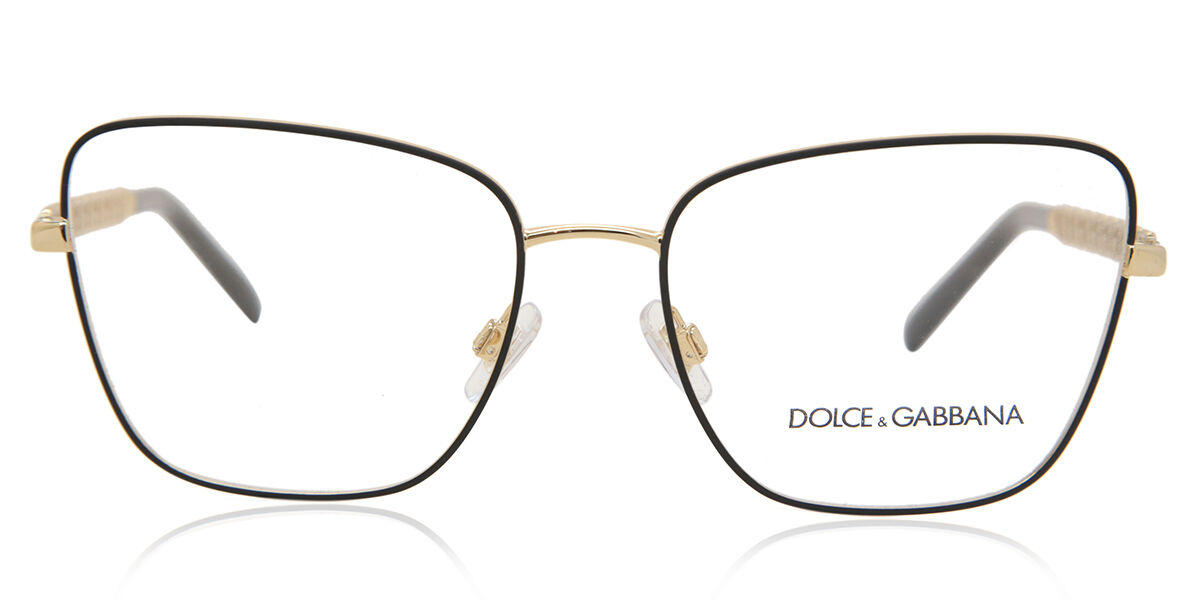 Image of Dolce & Gabbana DG1346 1311 55 Zlote Damskie Okulary Korekcyjne PL