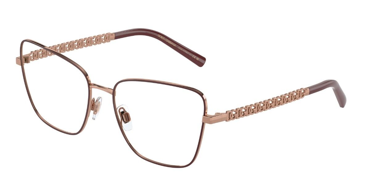 Image of Dolce & Gabbana DG1346 1333 57 Burgundy Damskie Okulary Korekcyjne PL