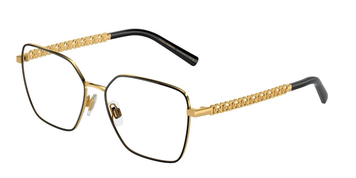 Image of Dolce & Gabbana DG1351 1334 Óculos de Grau Dourados Feminino BRLPT