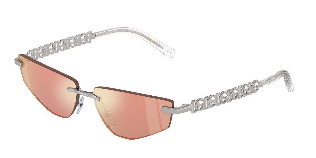 Image of Dolce & Gabbana DG2301 05/6Q Óculos de Sol Gunmetal Feminino BRLPT