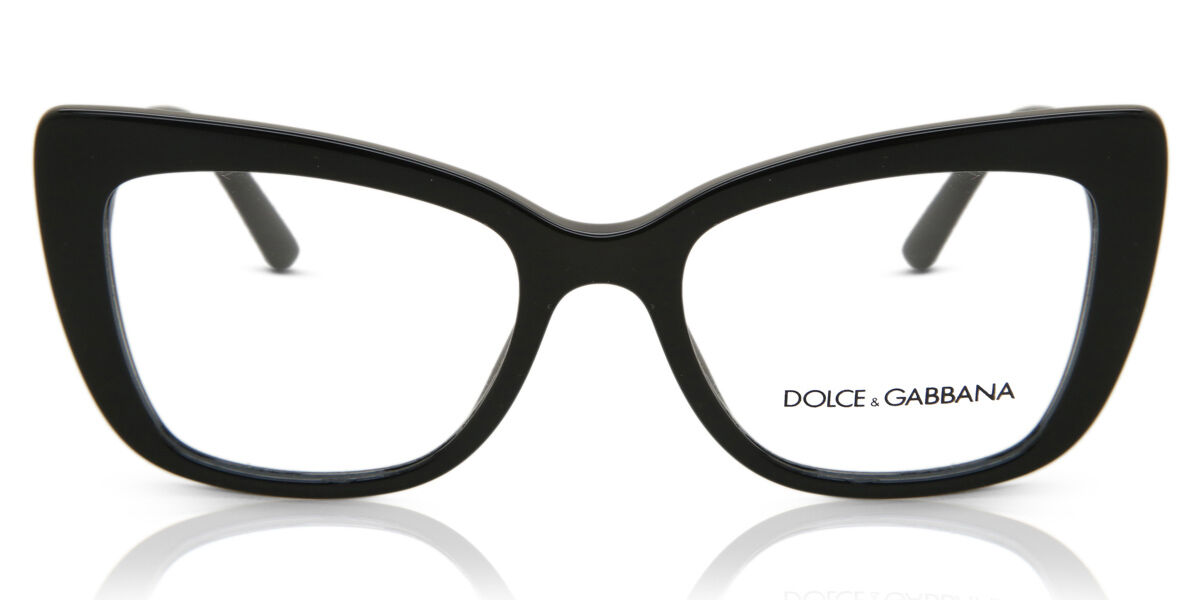 Image of Dolce & Gabbana DG3308 501 Óculos de Grau Pretos Feminino PRT