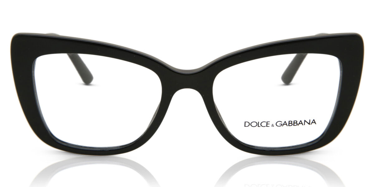 Image of Dolce & Gabbana DG3308 501 53 Czarne Damskie Okulary Korekcyjne PL