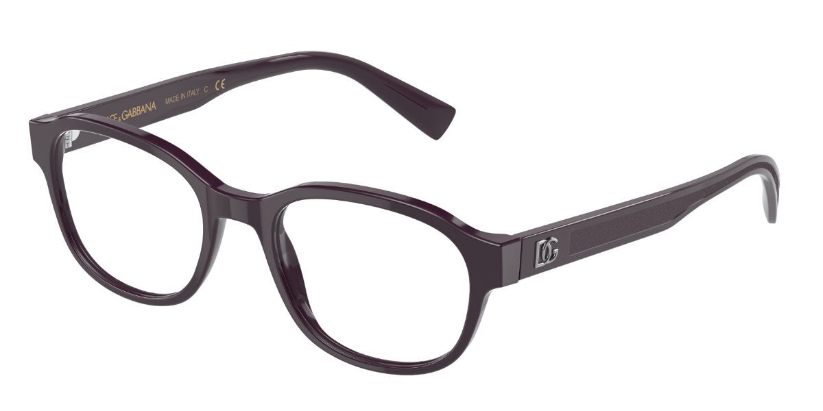 Image of Dolce & Gabbana DG3339 3332 Óculos de Grau Vinho Masculino BRLPT