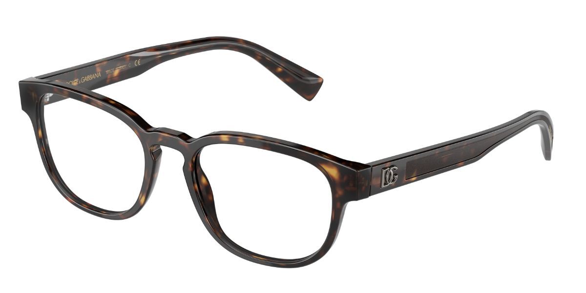 Image of Dolce & Gabbana DG3340 502 Óculos de Grau Tortoiseshell Masculino PRT