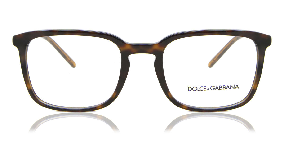 Image of Dolce & Gabbana DG3349 502 54 Lunettes De Vue Homme Tortoiseshell (Seulement Monture) FR