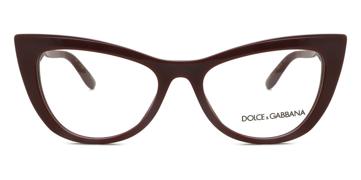 Image of Dolce & Gabbana DG3354 3091 Óculos de Grau Vermelhos Feminino BRLPT