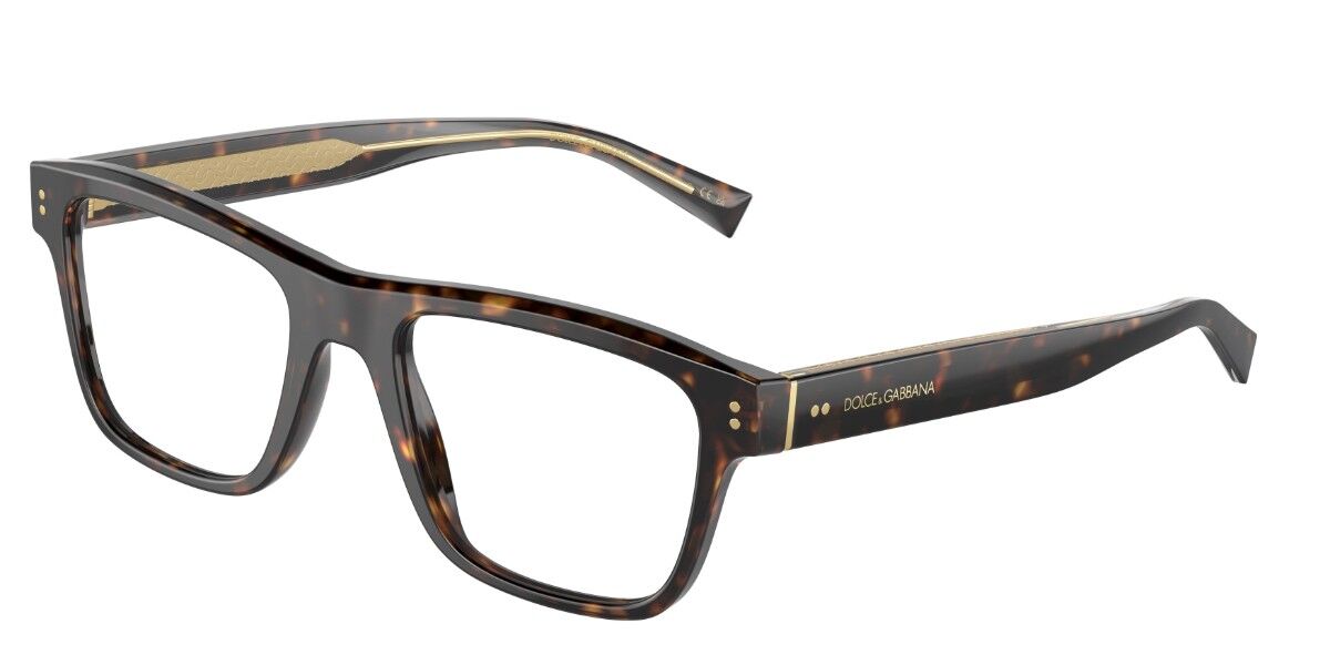 Image of Dolce & Gabbana DG3362 502 Óculos de Grau Tortoiseshell Masculino BRLPT