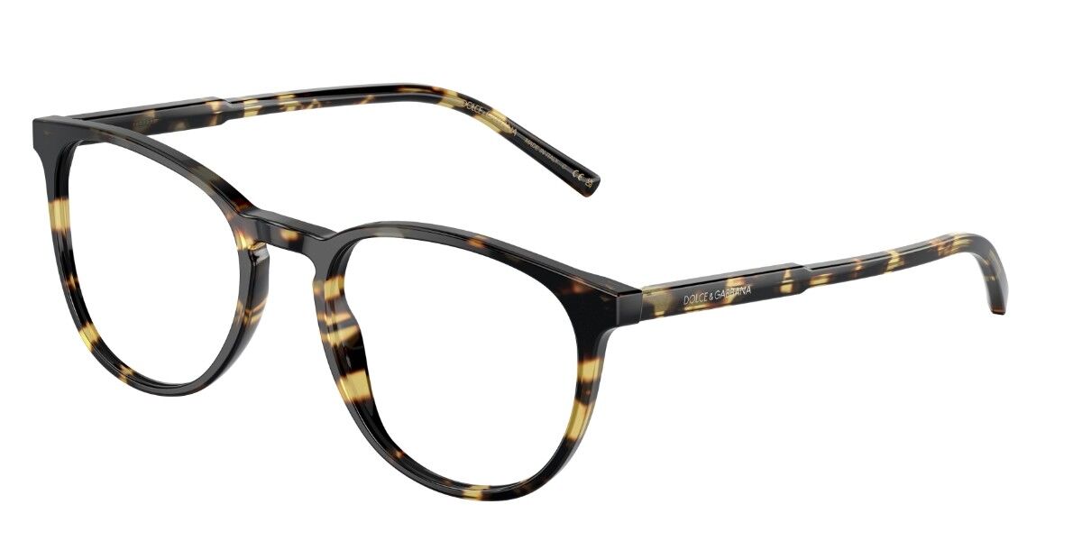 Image of Dolce & Gabbana DG3366 512 Óculos de Grau Tortoiseshell Masculino BRLPT