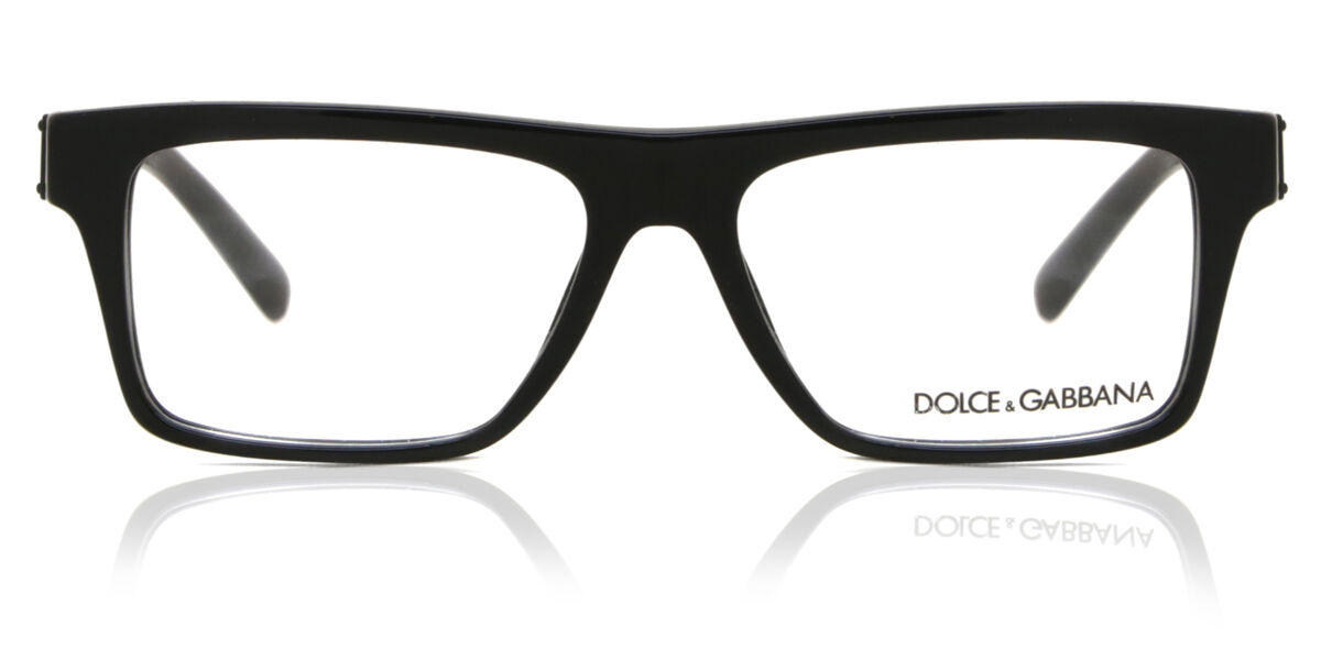 Image of Dolce & Gabbana DG3368 501 Óculos de Grau Pretos Masculino BRLPT