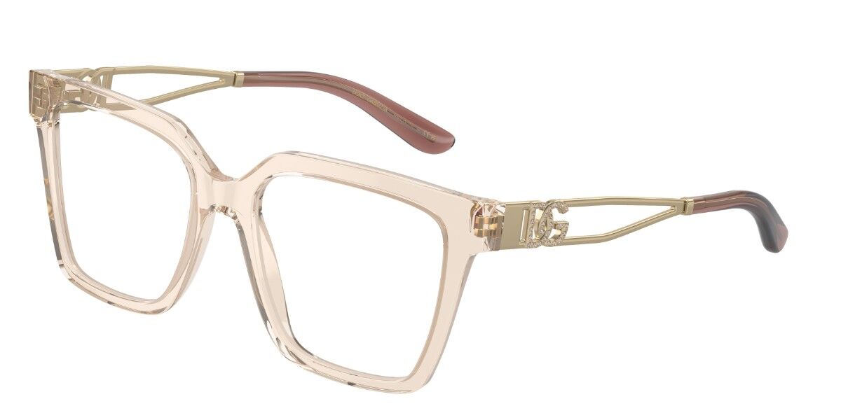 Image of Dolce & Gabbana DG3376B 3432 Gafas Recetadas para Mujer Marrones ESP