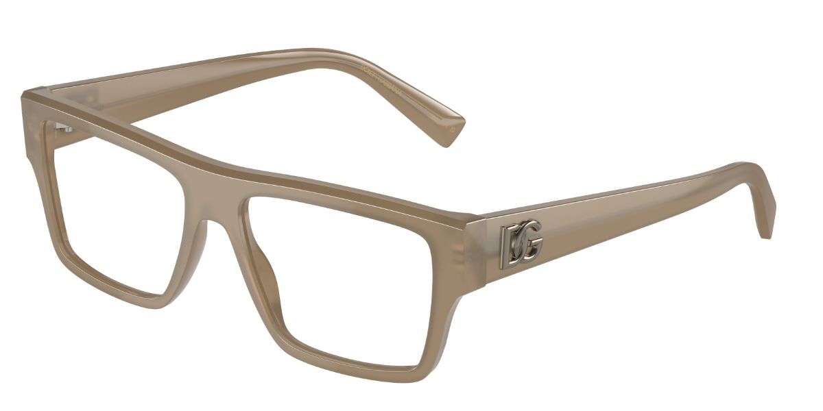 Image of Dolce & Gabbana DG3382 3089 Óculos de Grau Marrons Masculino BRLPT
