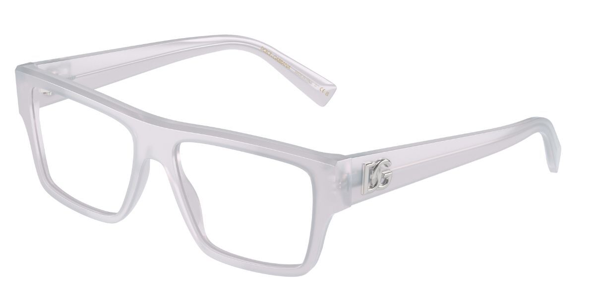 Image of Dolce & Gabbana DG3382 3420 Óculos de Grau Brancos Masculino BRLPT