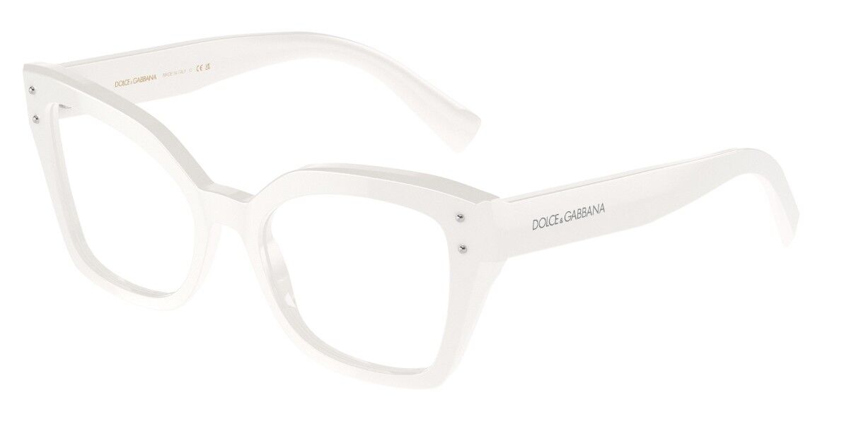 Image of Dolce & Gabbana DG3386 3312 Óculos de Grau Brancos Feminino BRLPT