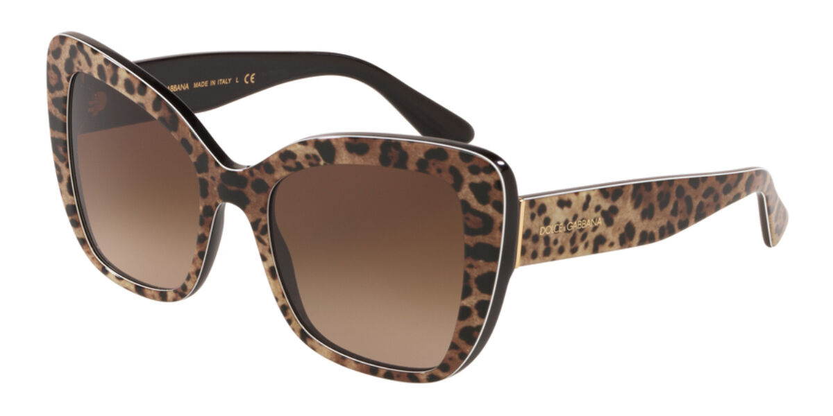 Image of Dolce & Gabbana DG4348 316313 Óculos de Sol Marrons Feminino BRLPT