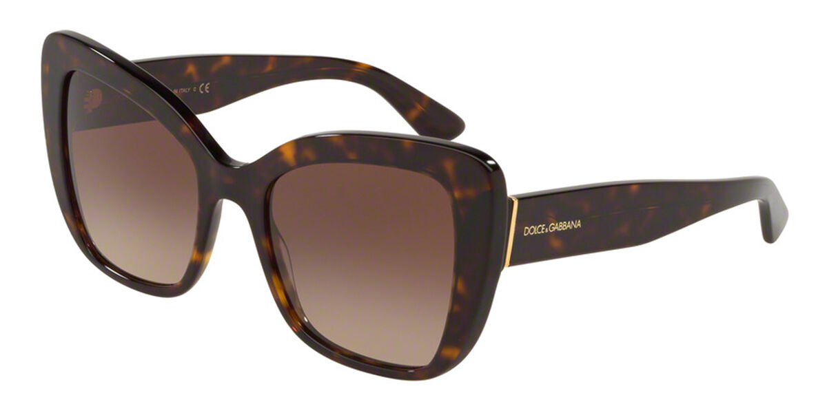 Image of Dolce & Gabbana DG4348F Asian Fit 502/13 Óculos de Sol Tortoiseshell Feminino PRT