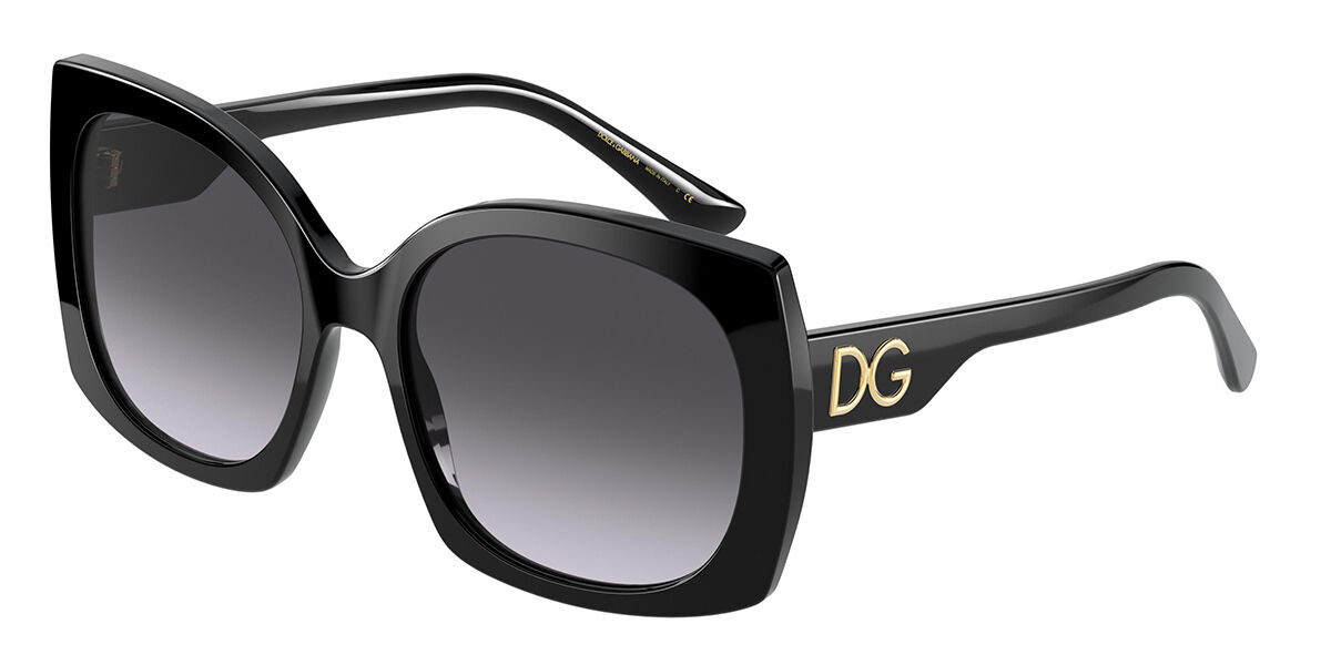 Image of Dolce & Gabbana DG4385F Ajuste Asiático 501/8G Gafas de Sol para Mujer Negras ESP