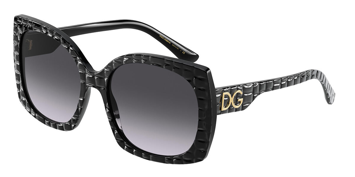 Image of Dolce & Gabbana DG4385F Formato Asiático 32888G Óculos de Sol Pretos Feminino BRLPT