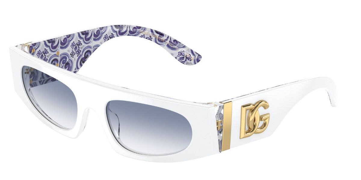 Image of Dolce & Gabbana DG4411 337119 Óculos de Sol Brancos Feminino PRT