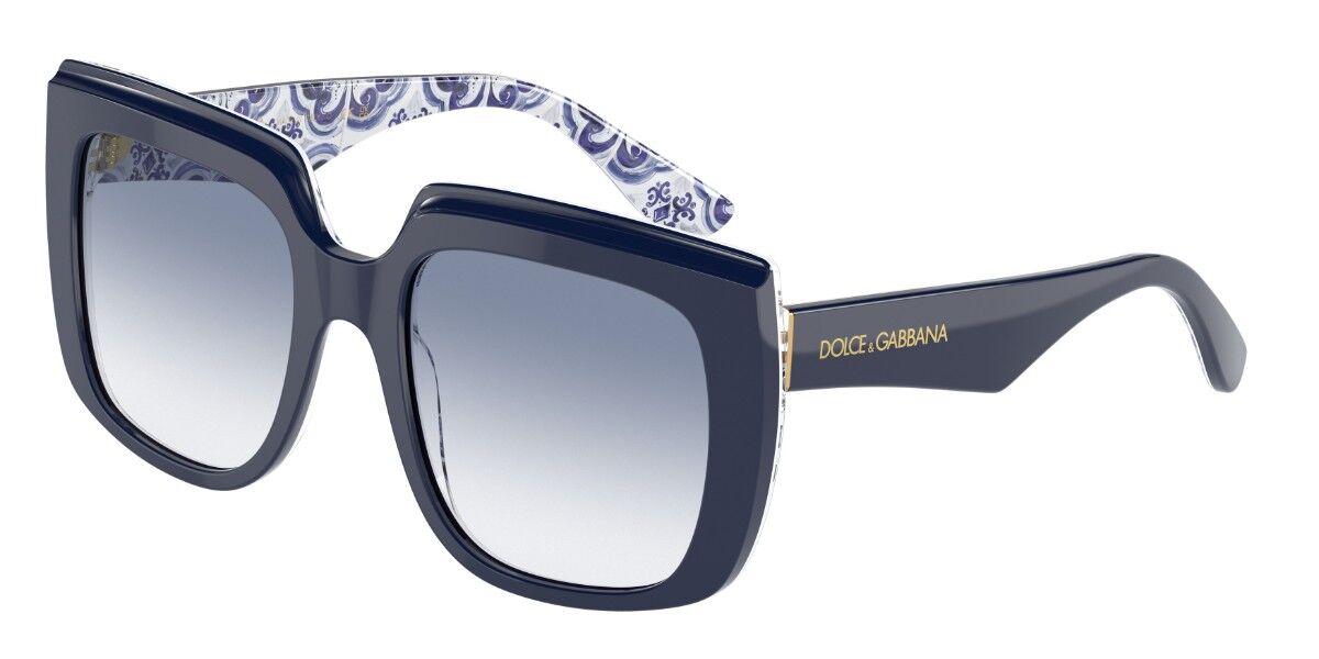 Image of Dolce & Gabbana DG4414 341419 54 Lunettes De Soleil Femme Bleues FR