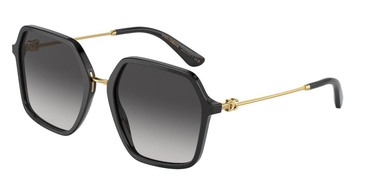 Image of Dolce & Gabbana DG4422F Asian Fit 501/8G 56 Svarta Solglasögon Kvinna SEK