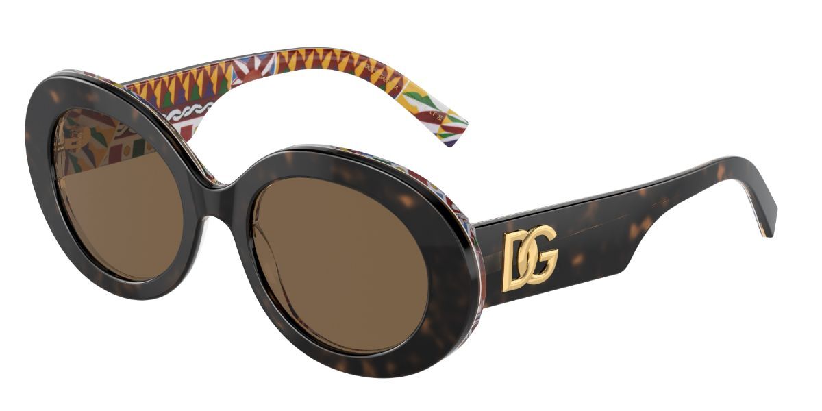 Image of Dolce & Gabbana DG4448 321773 Óculos de Sol Tortoiseshell Feminino BRLPT