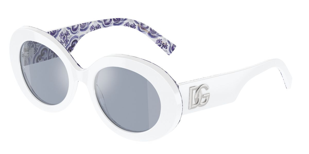 Image of Dolce & Gabbana DG4448 337155 Óculos de Sol Brancos Feminino PRT