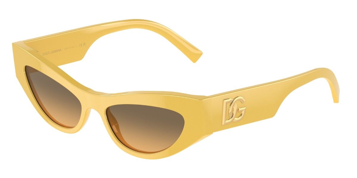 Image of Dolce & Gabbana DG4450 333411 Óculos de Sol Amarelos Feminino BRLPT