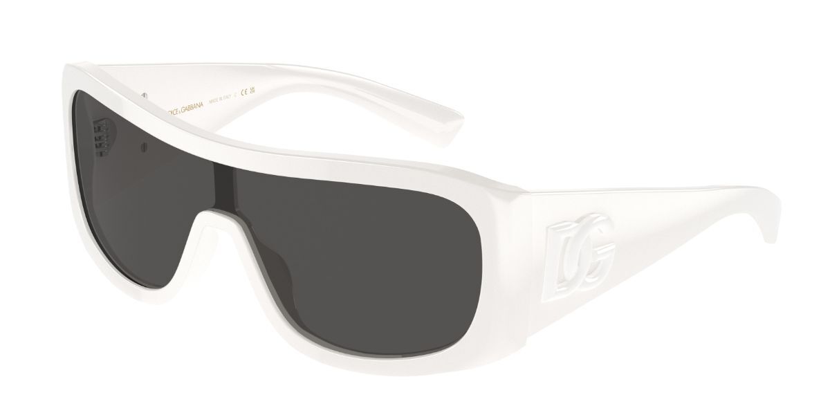 Image of Dolce & Gabbana DG4454 331287 Óculos de Sol Brancos Masculino BRLPT