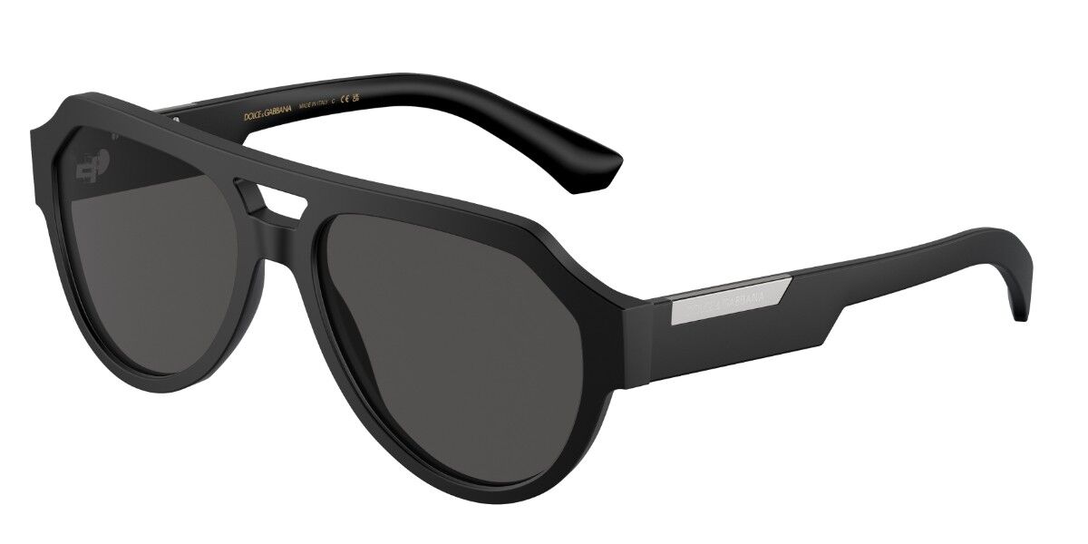 Image of Dolce & Gabbana DG4466 25256G 56 Lunettes De Soleil Homme Noires FR