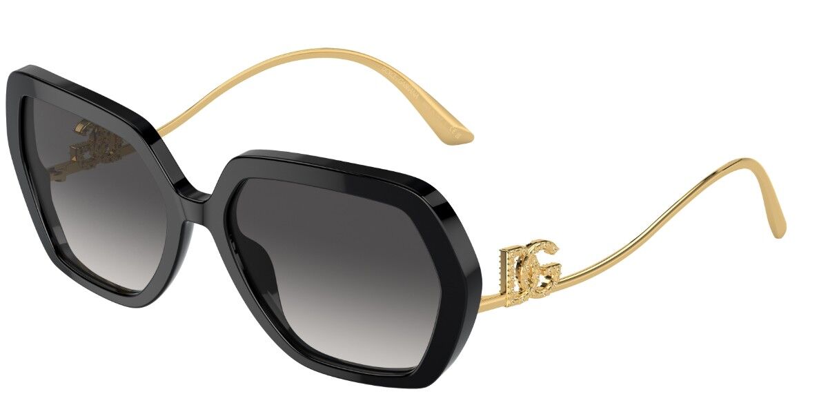 Image of Dolce & Gabbana DG4468B 501/8G Óculos de Sol Pretos Feminino PRT