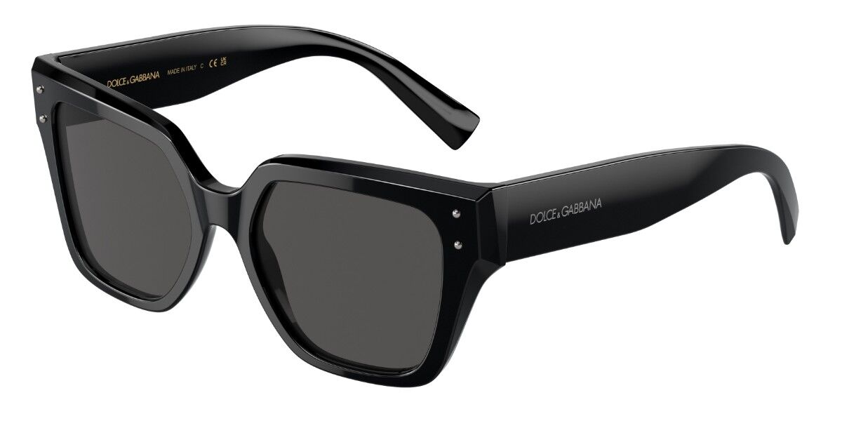 Image of Dolce & Gabbana DG4471 501/87 52 Lunettes De Soleil Femme Noires FR